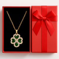 Collar Trébol Esmeralda ✨🍀