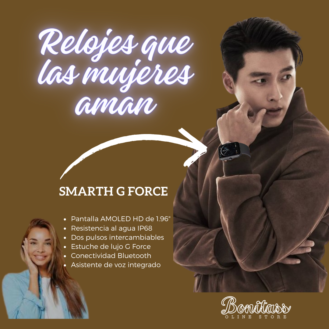 Reloj smart g force best sale