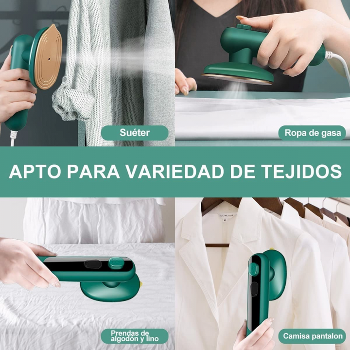 Mini Plancha Portatil Viajera a Vapor