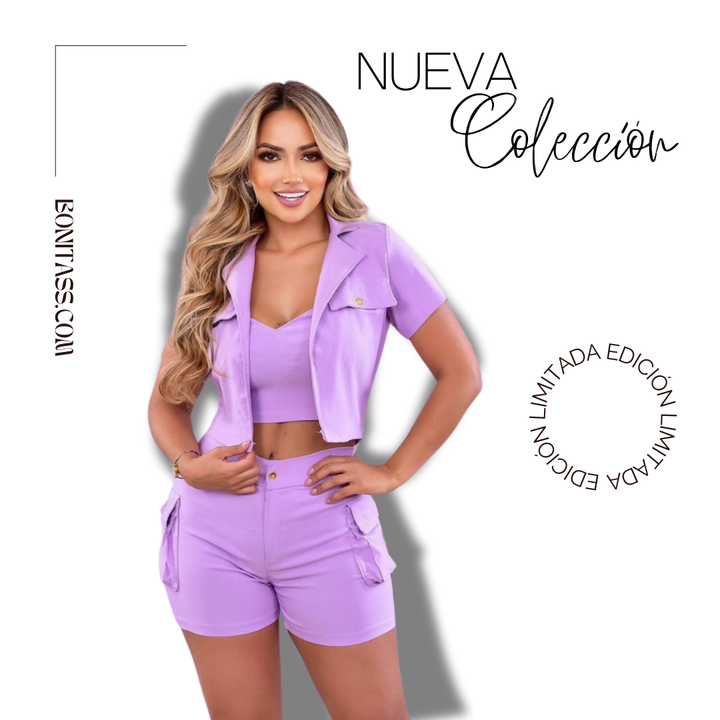 👗 Conjunto Elegancia y Comodidad 3 Piezas 👗