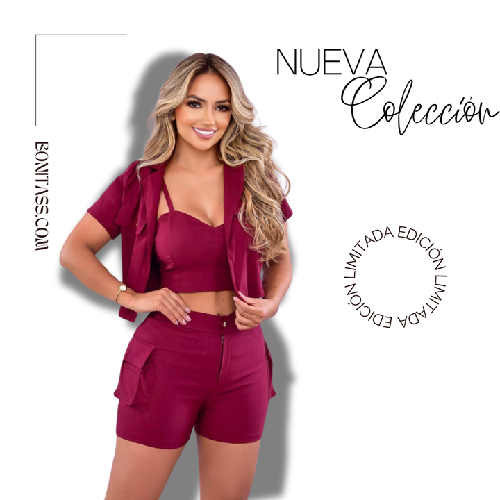 👗 Conjunto Elegancia y Comodidad 3 Piezas 👗