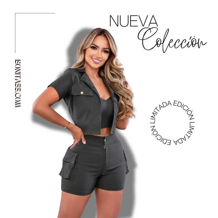 👗 Conjunto Elegancia y Comodidad 3 Piezas 👗