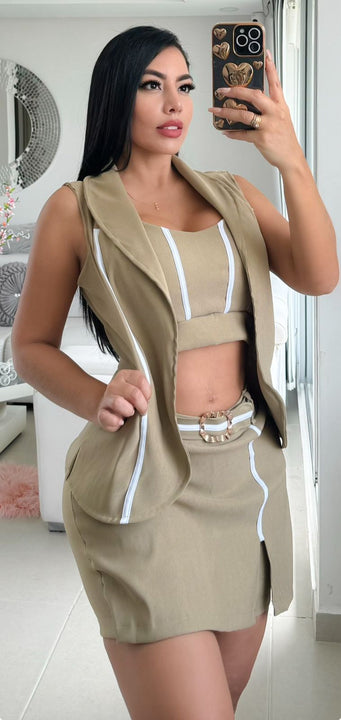 Conjunto Chic 3 Piezas para Dama 🌟👗