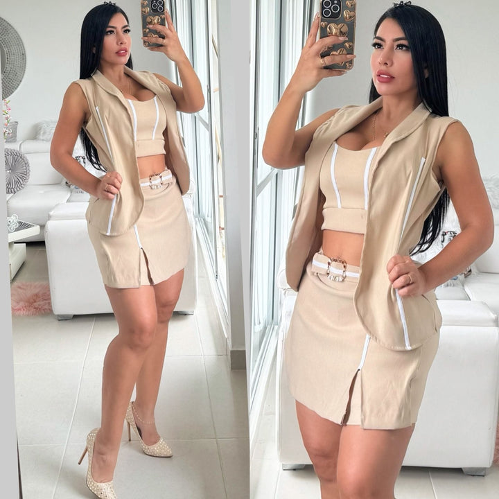 Conjunto Chic 3 Piezas para Dama 🌟👗