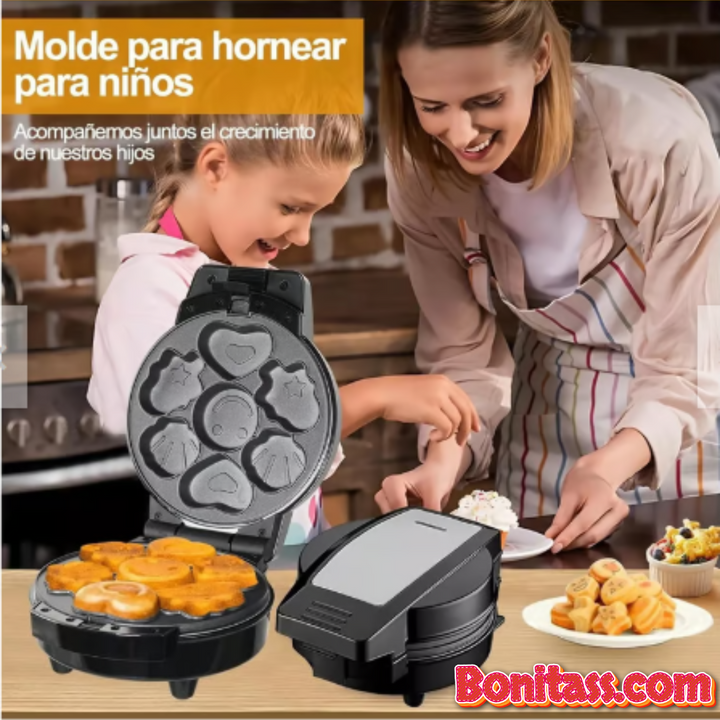 🌟 Waflera 3 en 1 SOKANY – Delicias al Instante 🌟