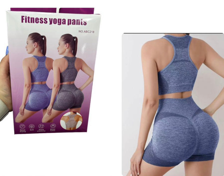 Conjunto short Cortos de Gimnasio 🏋️‍♀️🧘‍♀️