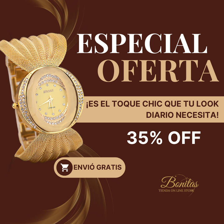 Reloj Elegancia floral ✨🌸