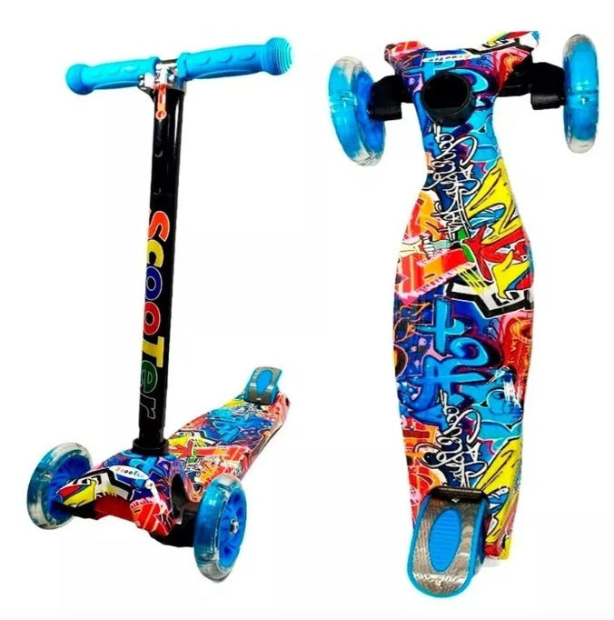 Patineta Scooter LuminiX 🚦✨