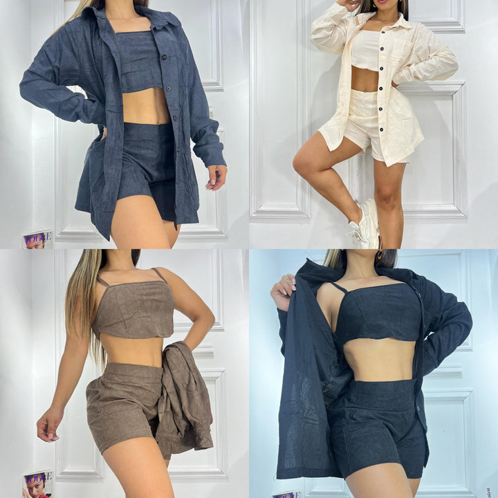 "Trio Victoria: Elegancia y Comodidad 🌟👗"