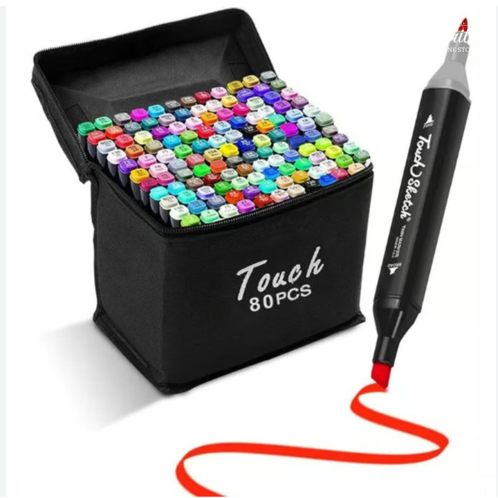 Kit Plumones Marcadores + estuche