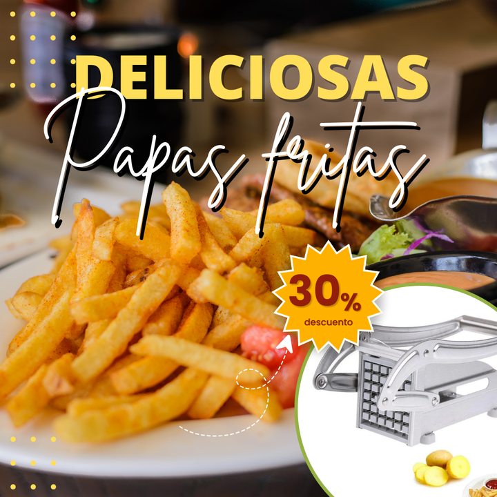 CORTADOR DE PATATAS INOXIDABLE 🍟🔪