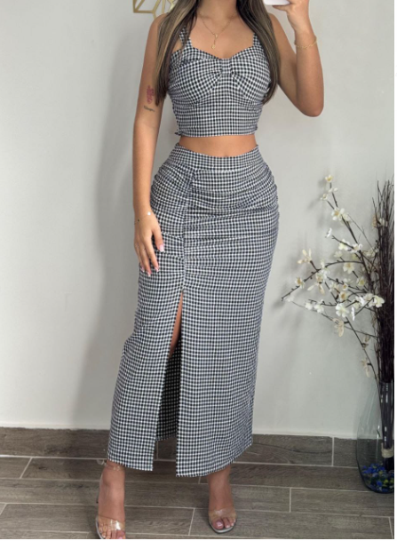 Conjunto Elegante Dama de dos piezas 🧥✨