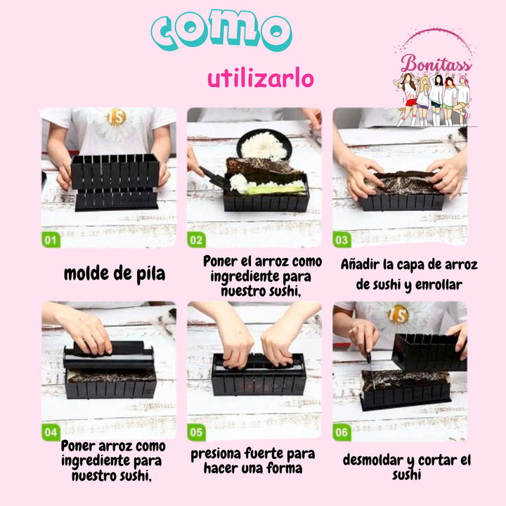 ¡Kit para hacer Sushi en Casa! 🍣🥢
