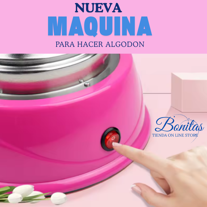 Máquina para Hacer Algodón de Azúcar 🍭✨