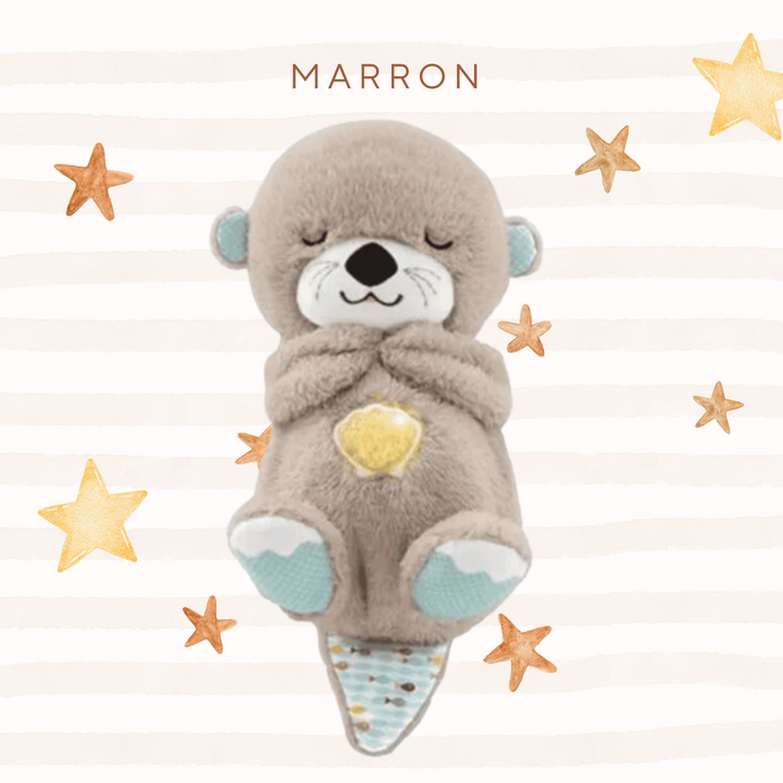 PELUCHE NUTRIA CON RESPIRACION RELAJANTE 🌙🐻