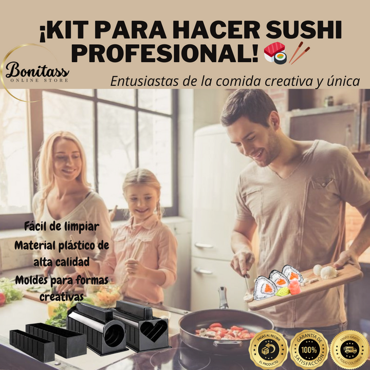 ¡Kit para hacer Sushi en Casa! 🍣🥢