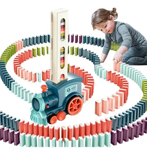 Tren Domino Eléctrico Divertido 🚂🎉