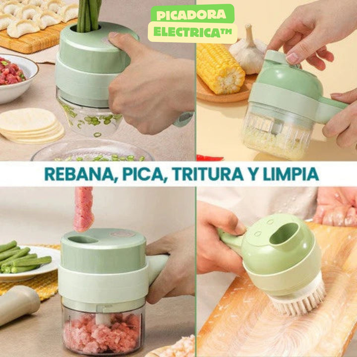 Picadora 4 en 1 🍅🥕