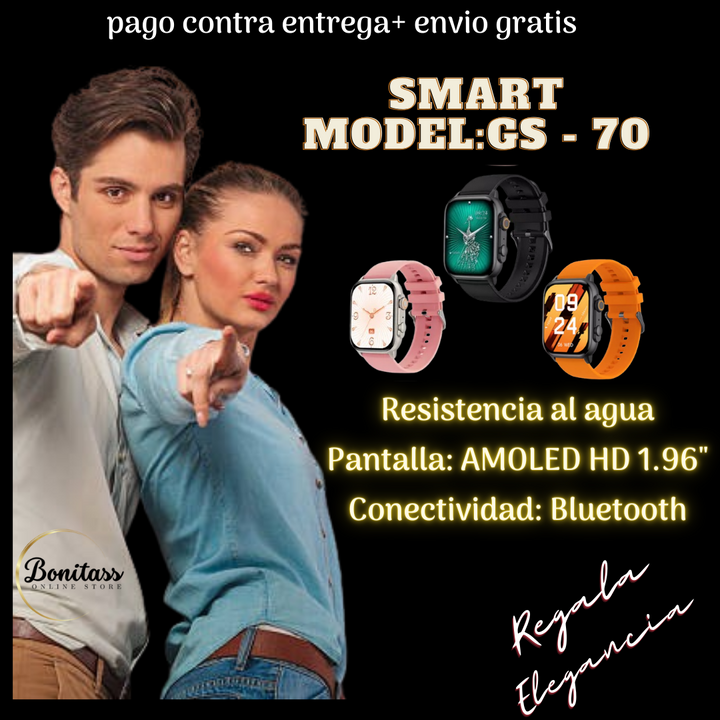 ¡Smartwatch G-FRC: Potencia y Estilo! ⌚🚀