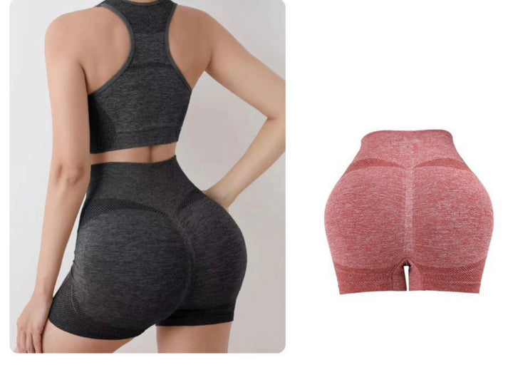Conjunto short Cortos de Gimnasio 🏋️‍♀️🧘‍♀️