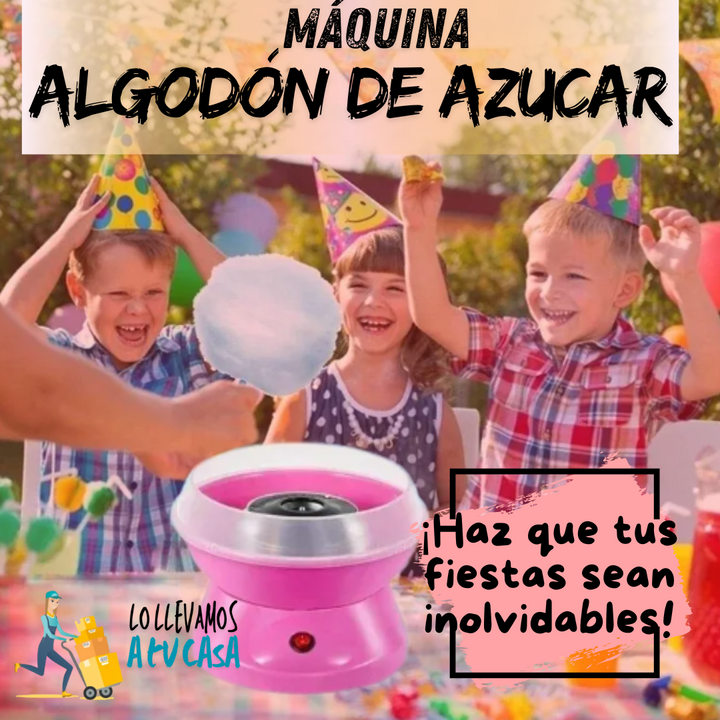 Máquina para Hacer Algodón de Azúcar 🍭✨