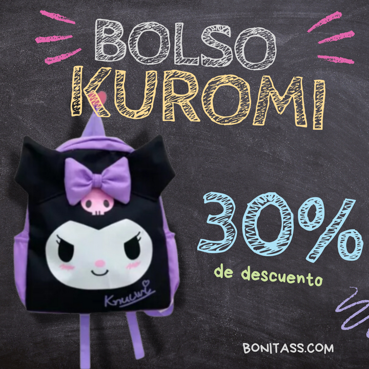 Bolso Kuromi 💜🎒