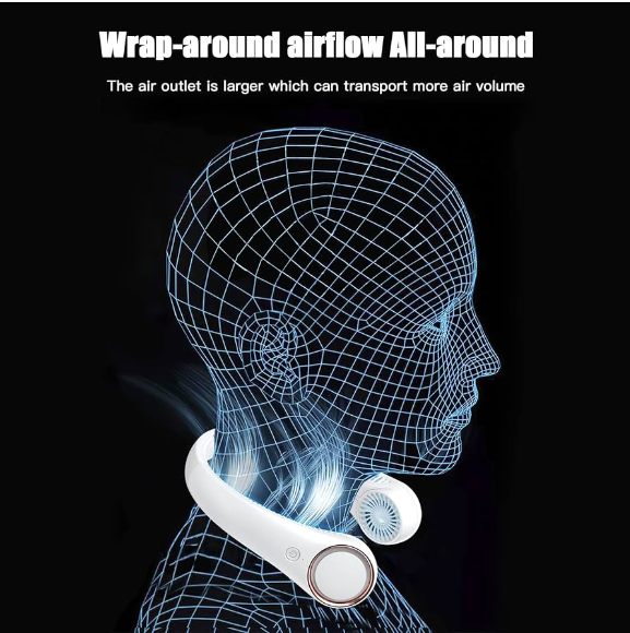 Ventilador Personal Portátil Cuello 💨❄️