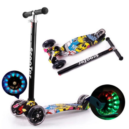 Patineta Scooter LuminiX 🚦✨
