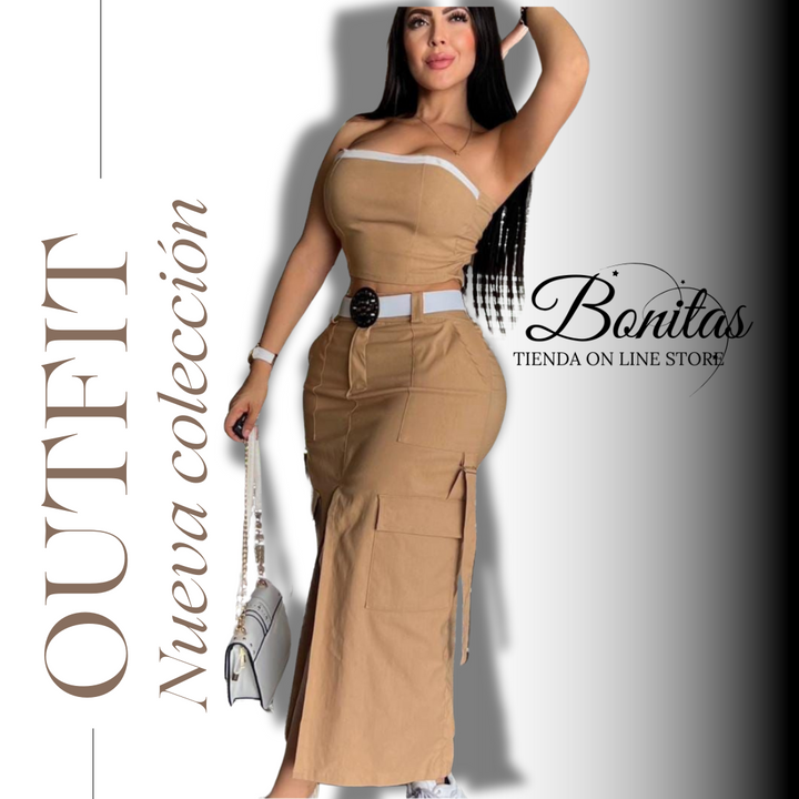 Conjunto Cargo Versátil 🌟✨