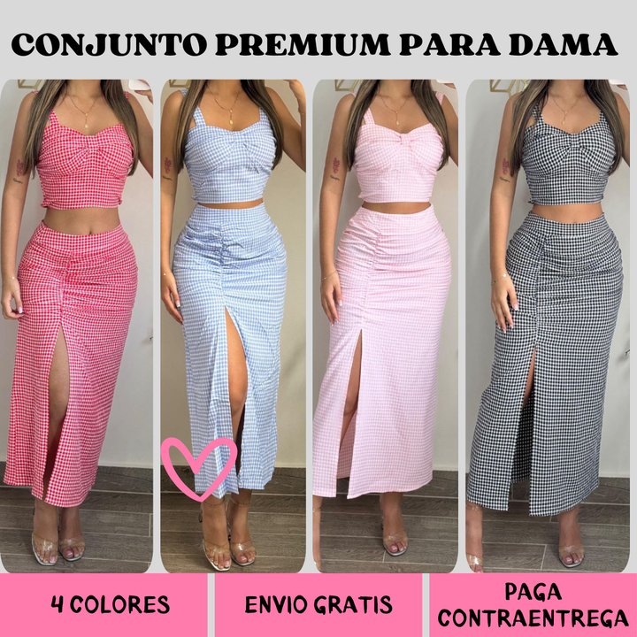 Conjunto Elegante Dama de dos piezas 🧥✨