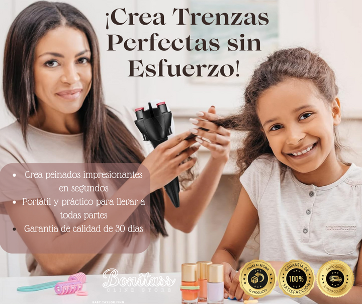 Maquina Trenzadora, Trenzas Perfectas